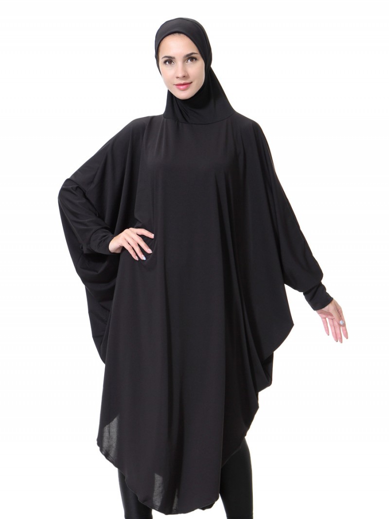 Black Chador Prayer Suit L 