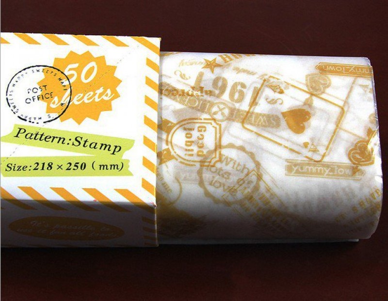 postal code Wax Paper Pack