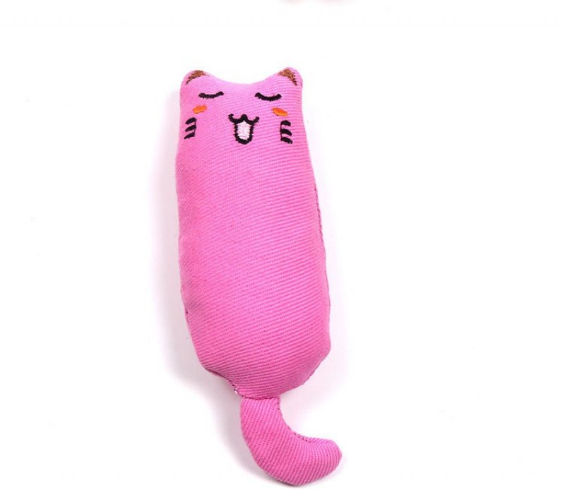 pink Cat Grass Toy 