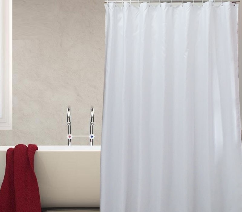 220 * 180 high + send hook pure white 90 grams Shower Curtain Clearance