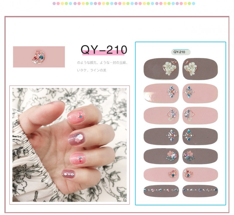 Type Qy 210 Nail Stickers