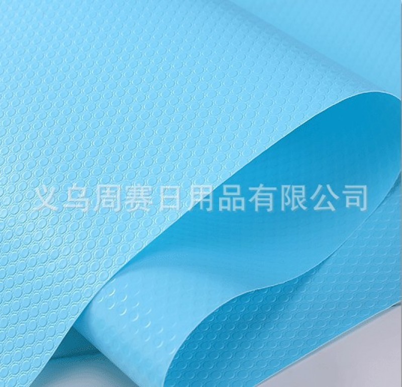 Solid Color Blue 45X29Cm 4 Pieces Refridgerator Mats Clearance