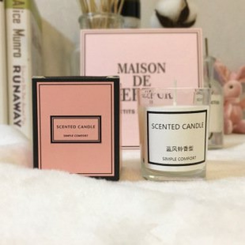 nasturtium and clover Scented Candle
