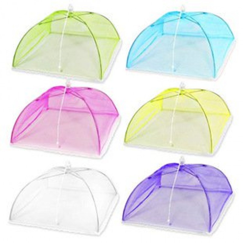 43*43CM mixedbatch Anti Fly Folding Food Cover 