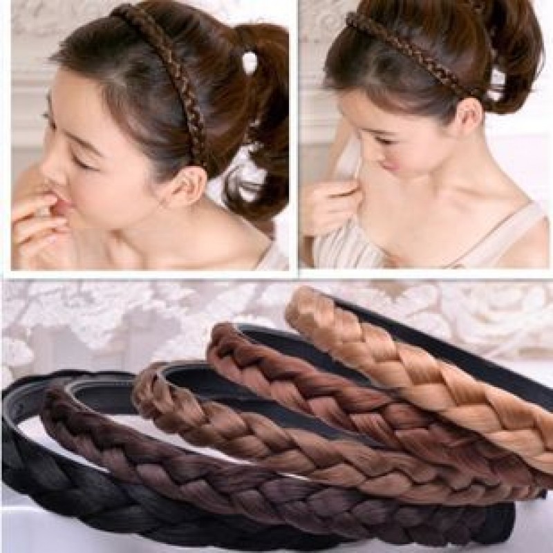 gold Braided Headband 