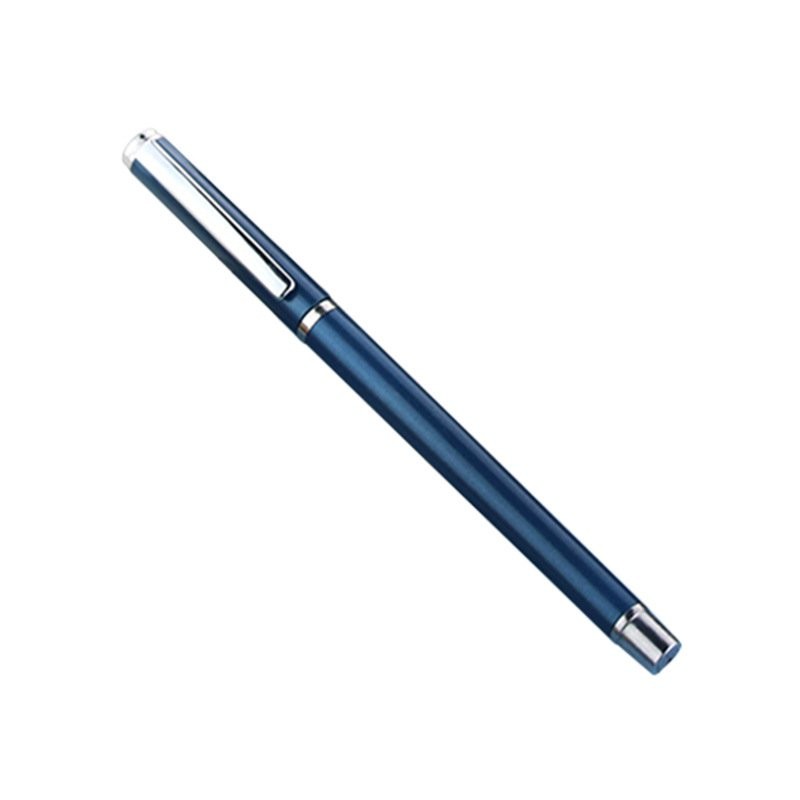 dark blue pole 0.5mm Metallic Style Simple Gel Pen 