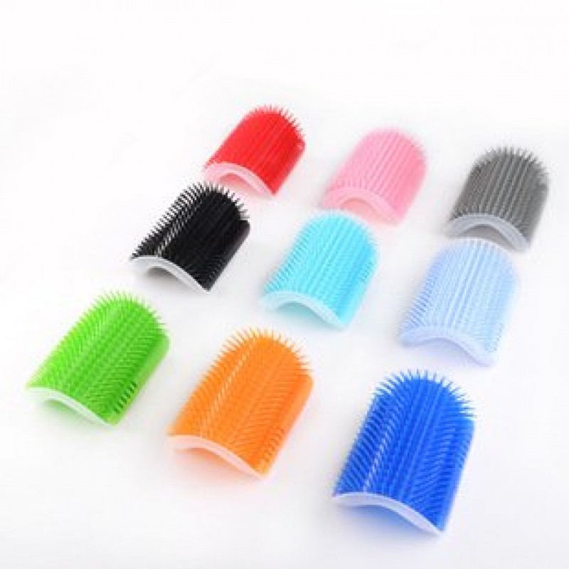 Gray 9*13 Pet Hair Massaging Brush 