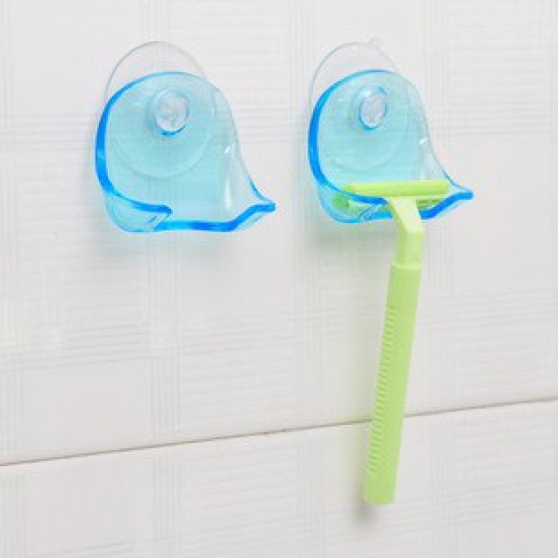  Suction Cup Razor Rack 