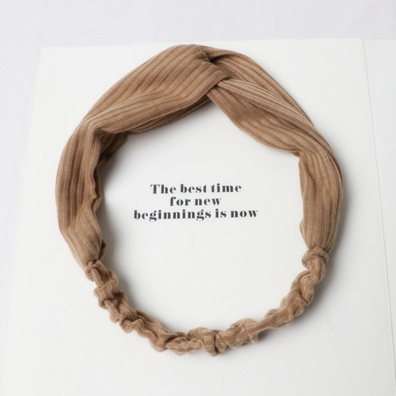 khaki Yoga Hair Band 