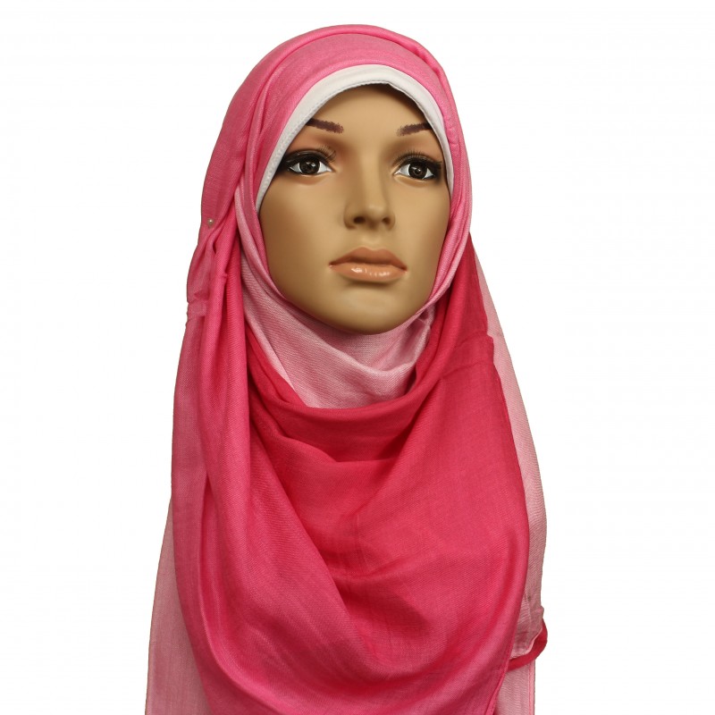 Rayon Ombre Pink