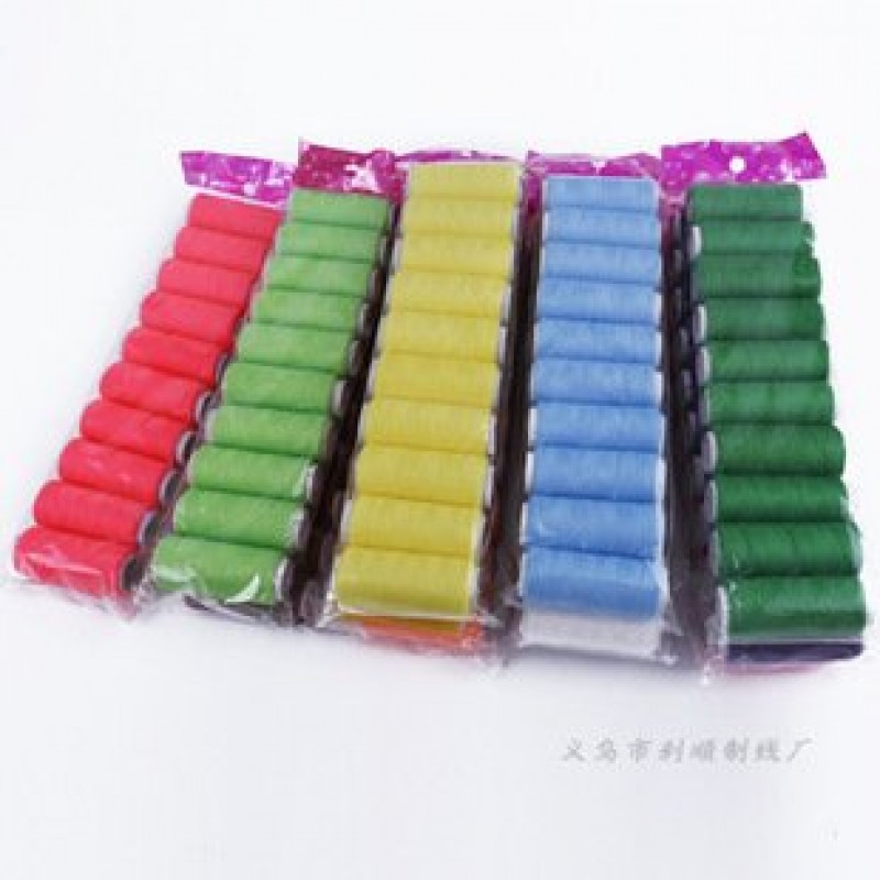 White  household sewing thread 