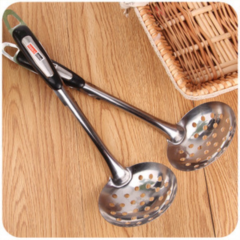 length 32cm width 10cm Stainless Steel Colander Spoon