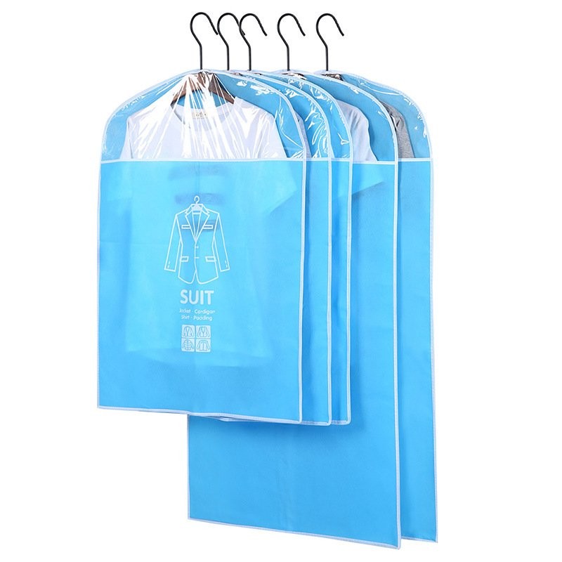 Sky Blue Medium 60 * 90 Clothes Dust Protector Clearance