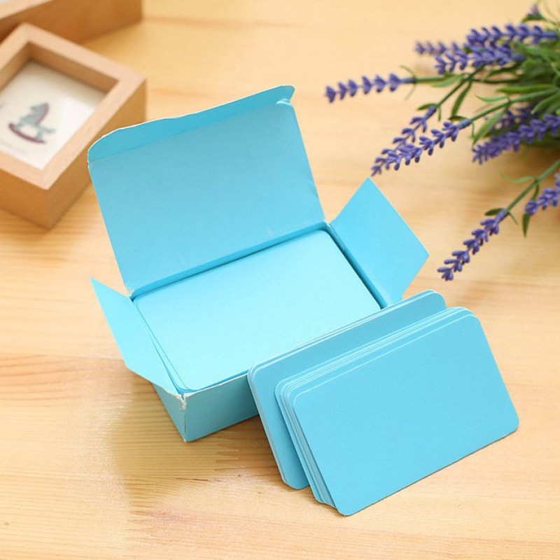 No. 07 Blue inner 90 Pages Message Cards