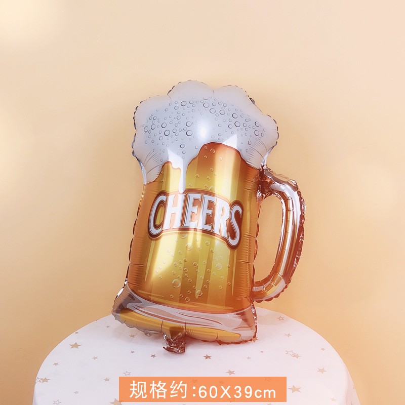 medium beer mug Foil Balloon