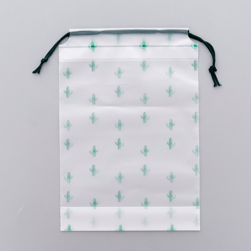 Medium 25.8 x 18CM Universal Cactus Drawstring Bag