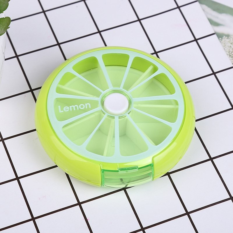 OPP Bag Apple Green Pill Box