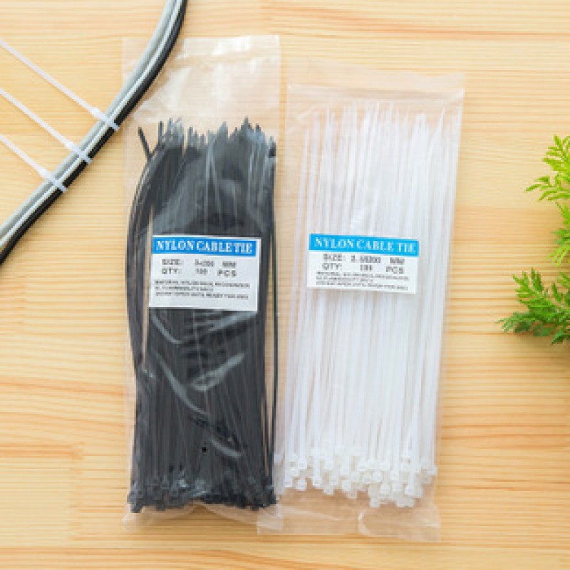 white large 2.5*200mm Cable Ties Clearance