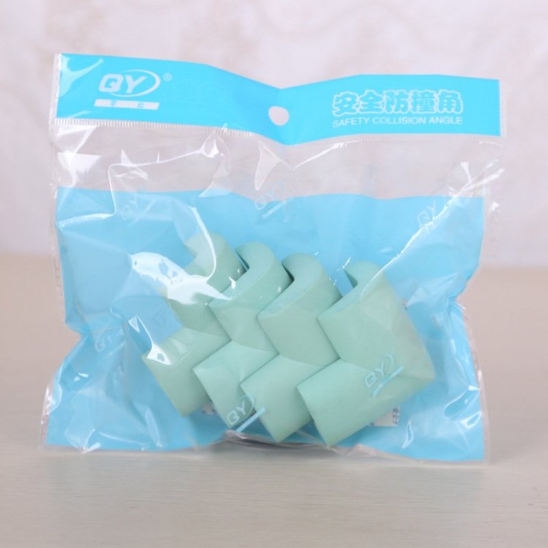 4 pieces green Baby Proof Corner Cushion Clearance