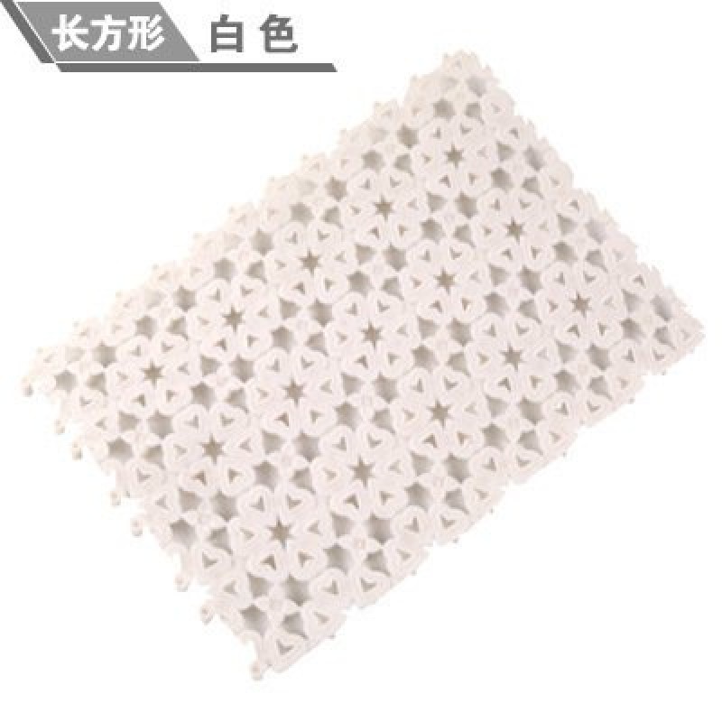Love white 20 * 30 Massage Non Slip Foot Mat