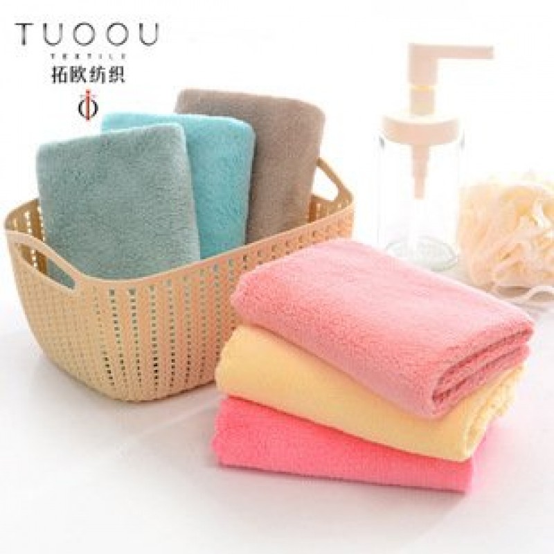 Random 30 * 30 Velvet Touch Hand Towel