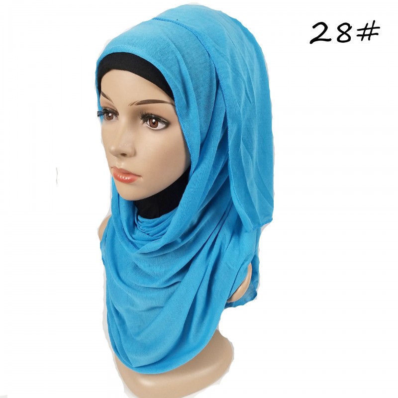 Sky Hemp Jersey Knit Hijab  Clearance