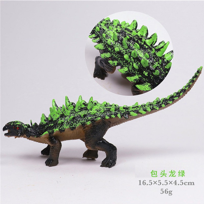 Baotou Dragon Green Dinosaur Model Toy