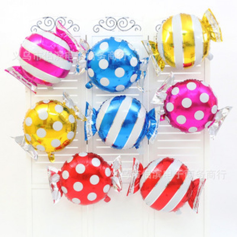 Dot Rose Sweets Aluminium Foil Balloon