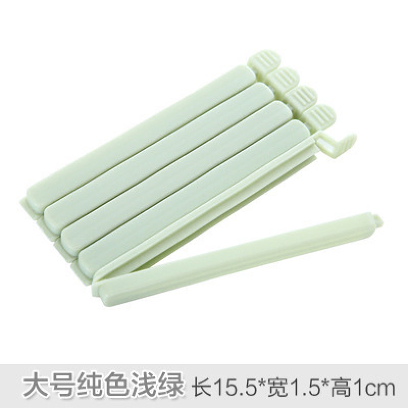 Green Large 7 Pack Sealing Clips