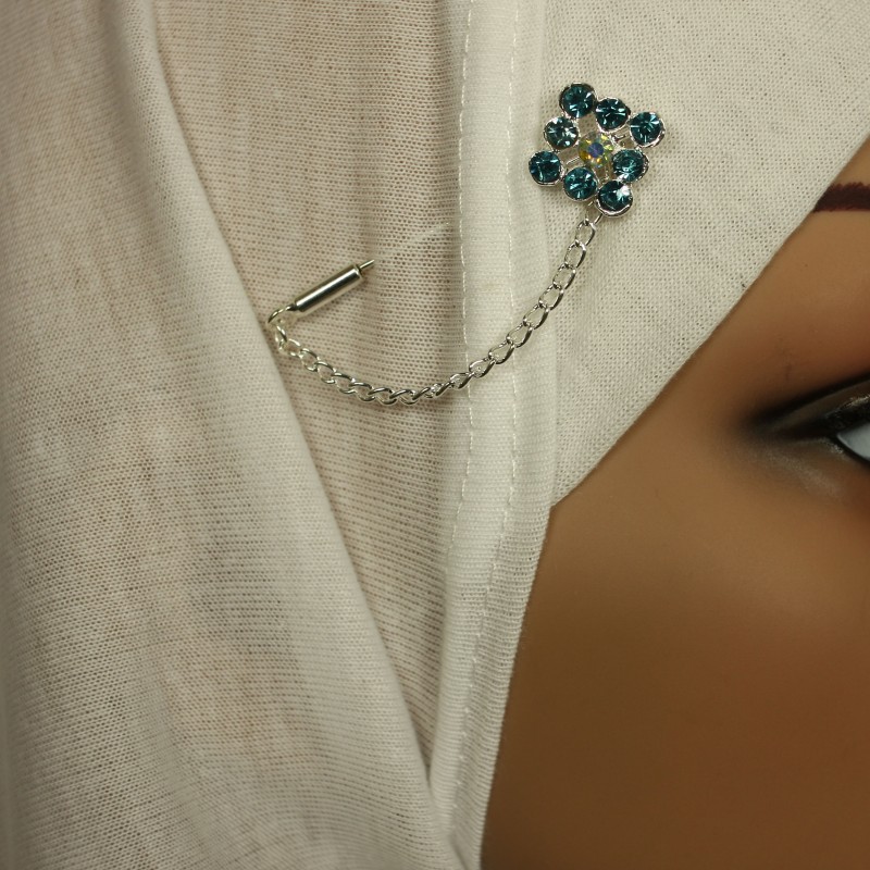 Diamond Sky Hijab Pin