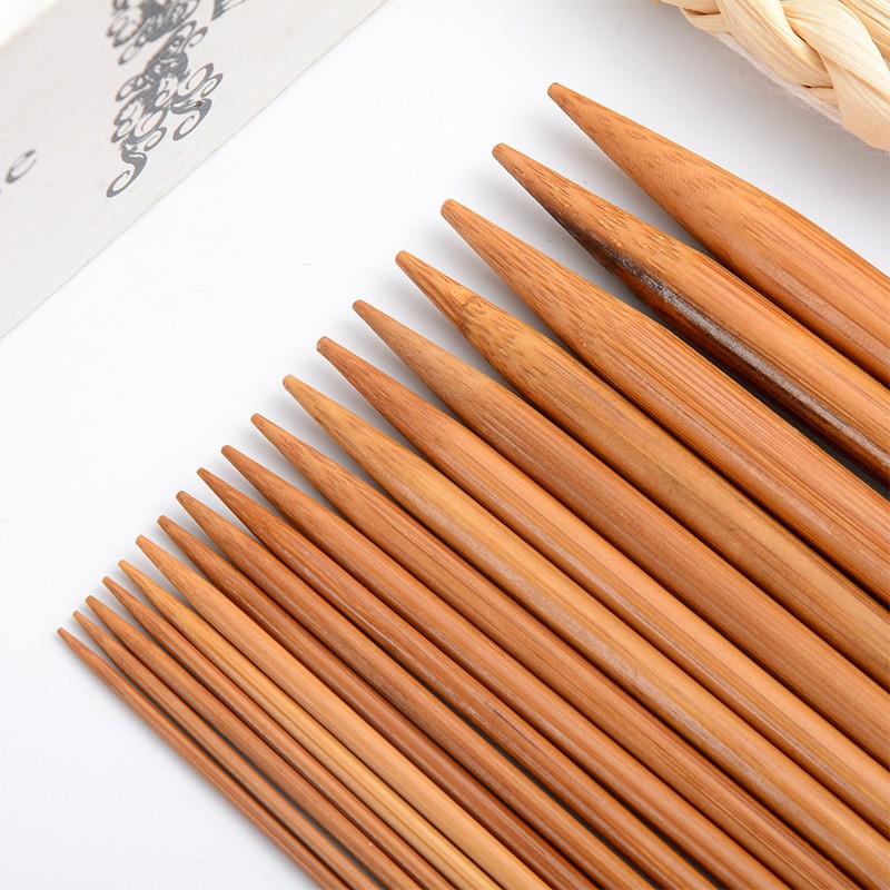36Cm Long Needle 2.0Mm One Pair 4 Pieces Bamboo Knitting Needle