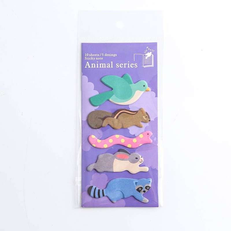 Squirrel Cute Memo Notes Stationery Supplies