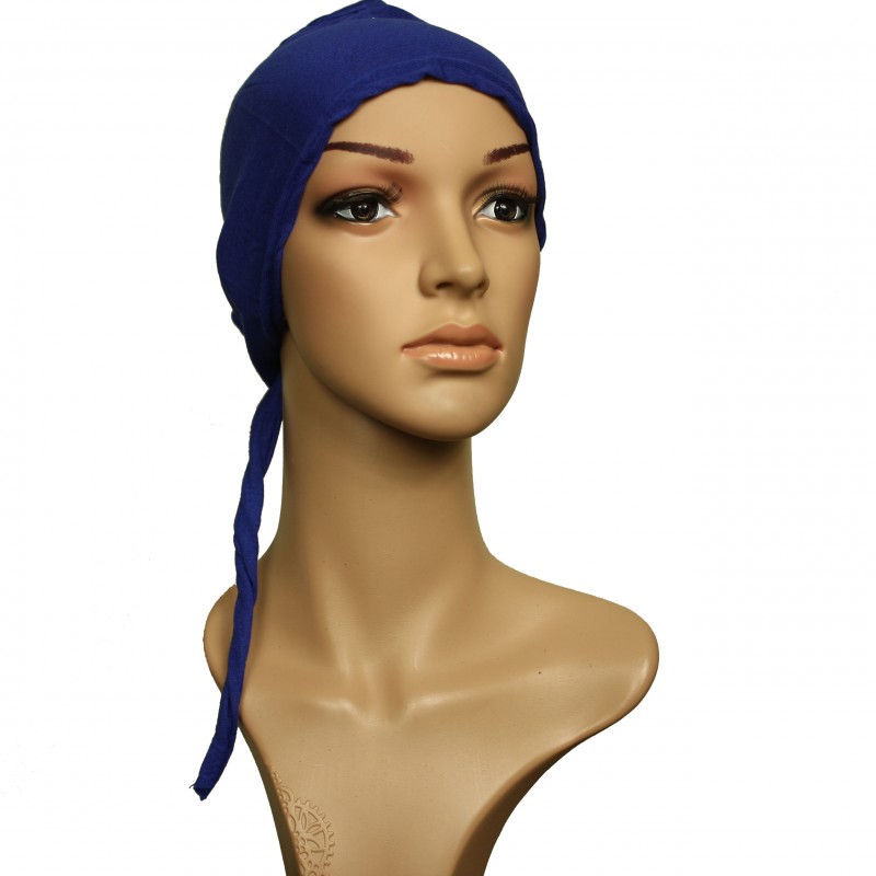 Royal Blue hijab Cap