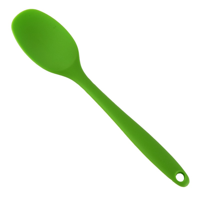 Green Silicone Scraper Utensil