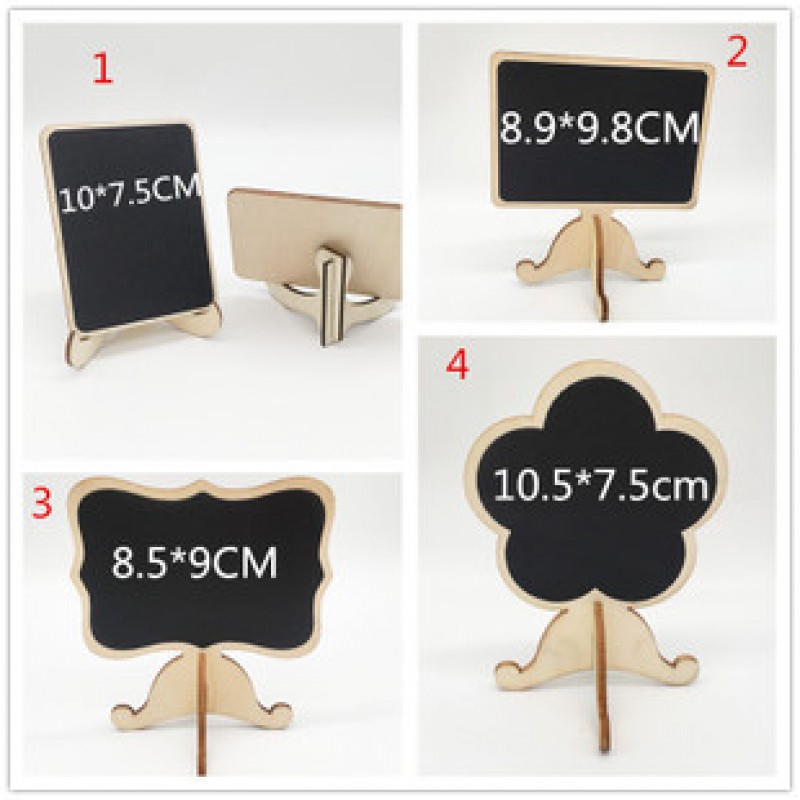 No. 1 Blackboard Wooden Craft Display Stand