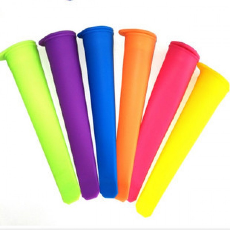 Purple 15Cm Silicone Popsicle Mold