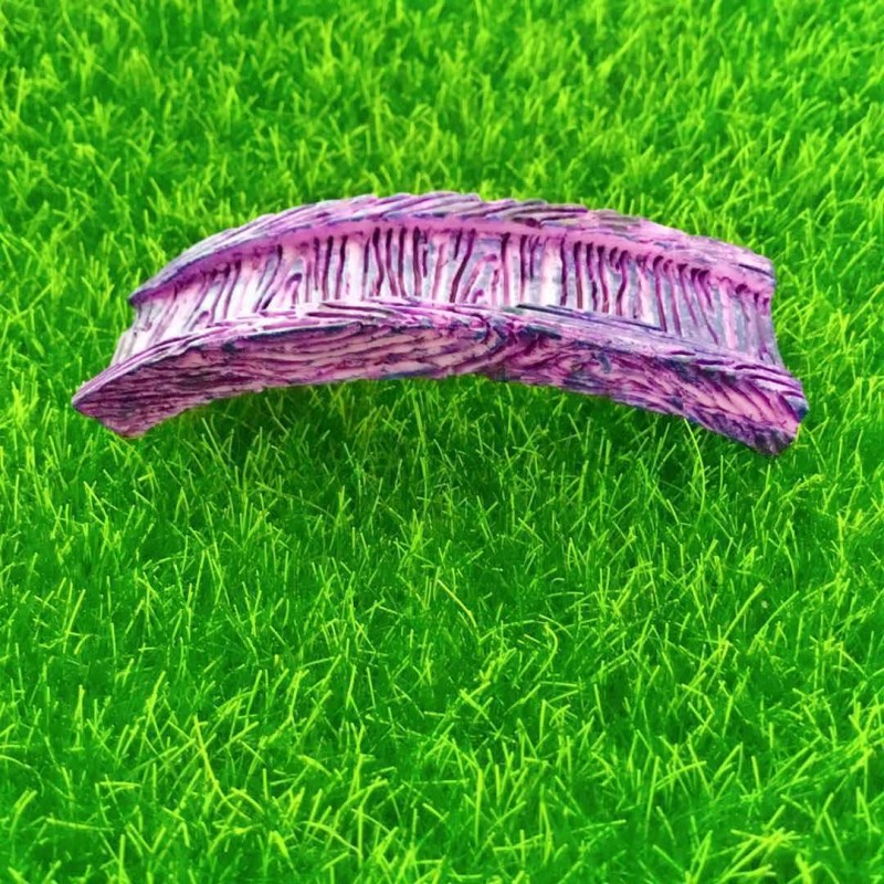 Purple Bridge Micro Landscape Diorama DIY Crafts