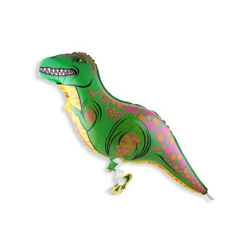 Green Dinosaur Aluminium Foil Balloon