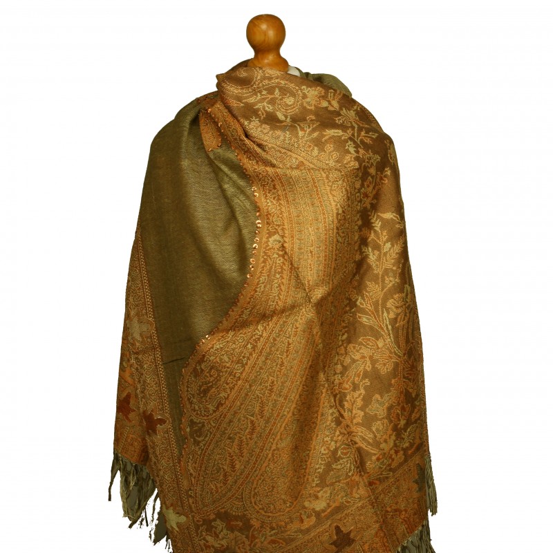 Cashew Sequin Beige