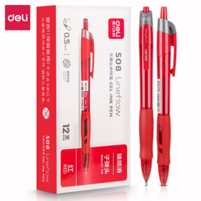 Red 0.5Mm Gel Pen