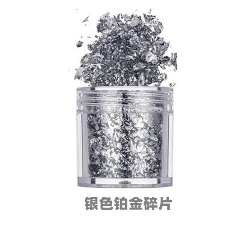 Silver Platinum Paper Fragments Foil Paper
