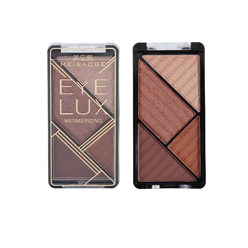 3# Champagne Chocolate Meibaoge Four- Eyeshadow Eyeshadow Pallette