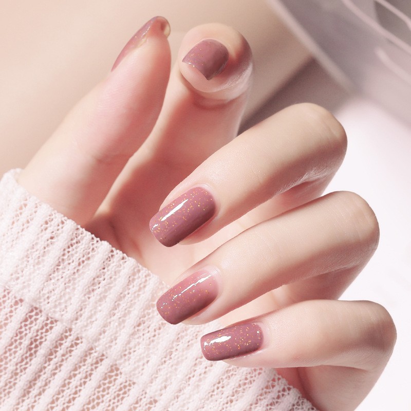 B2197-33 Taro Mud Bobo Quick Drying Nail Polish
