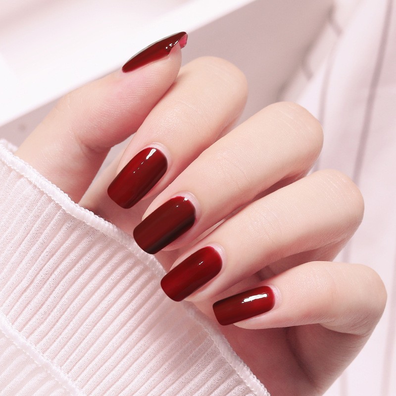B2197-24 Deep Wine Red Quick Drying Nail Polish