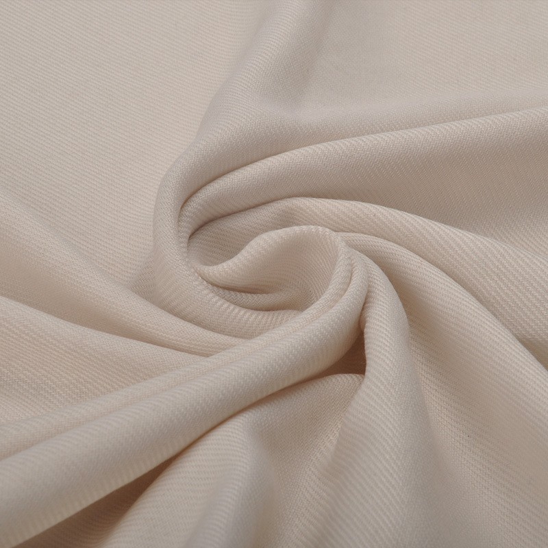 Milk White Twill Thick Pashmina 175x60cm Hijab
