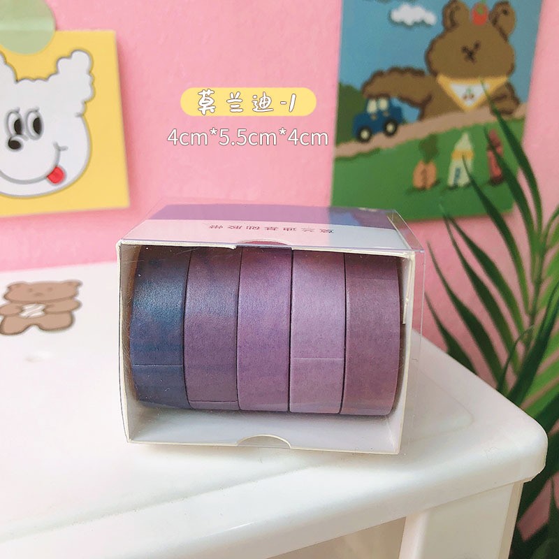Morandi-1 Decor Washi Tapes