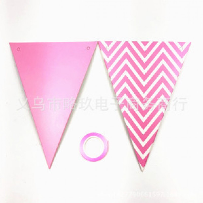 Light Pink Pennant Bunting Clearance