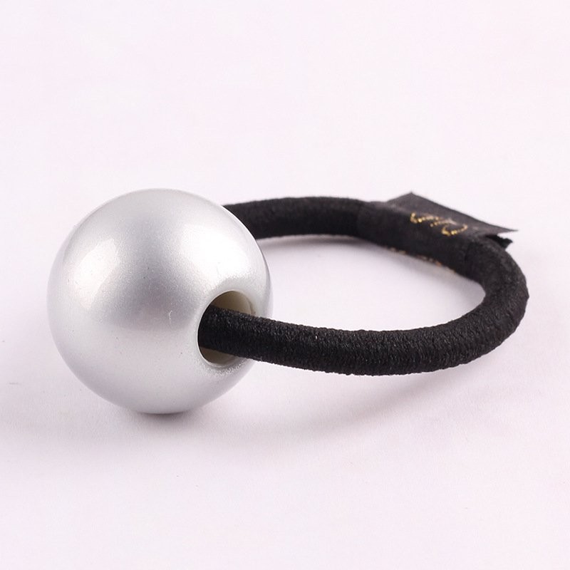 Silver ball hair band