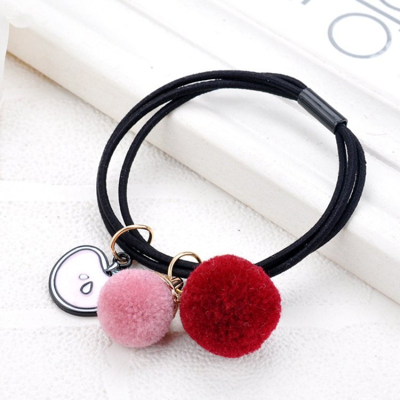 Apple Red and Powder Hairband