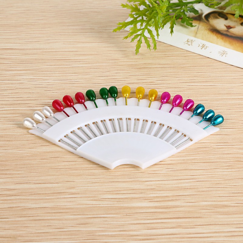  Coloured Pear Pearl Hijab Pins 